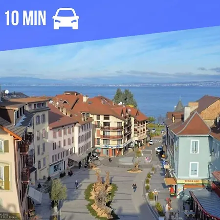 Lumineux Avec Grande Terrasse Et Vue Lac, Parking Privé Appartamento *