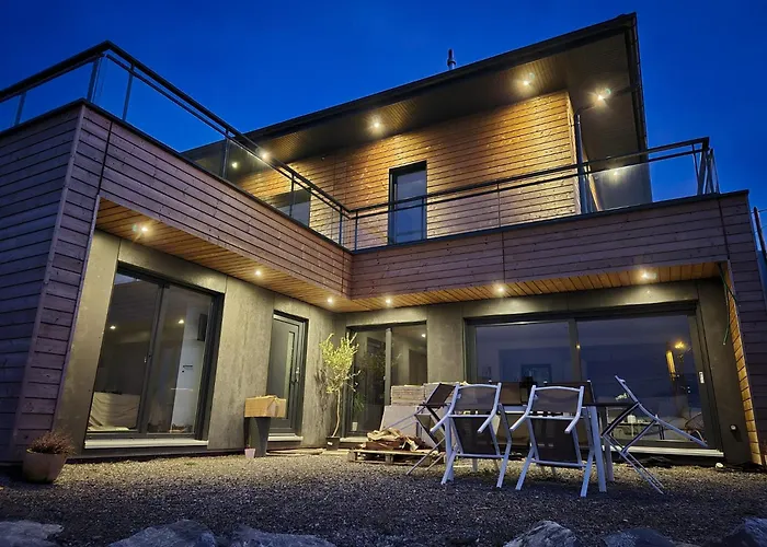 Appartamento Lumineux Avec Grande Terrasse Et Vue Lac, Parking Privé Lugrin