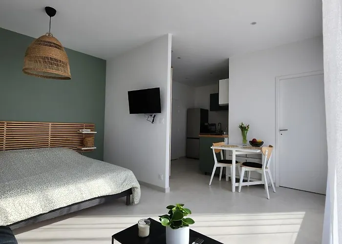 Appartamento Lumineux Avec Grande Terrasse Et Vue Lac, Parking Privé