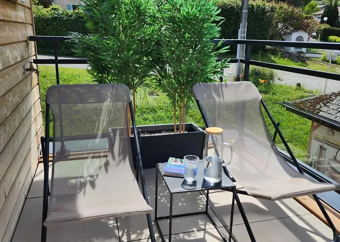 Lumineux Avec Grande Terrasse Et Vue Lac, Parking Privé * Lugrin